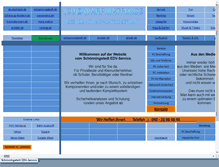 Tablet Screenshot of edv-service.schoenningstedt.de